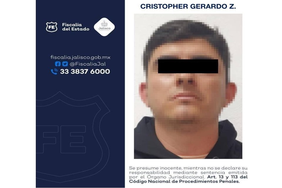 Cristopher Gerardo 'Z', detenido por el asesinato de su ex pareja y su suegra en Poncitlán, fue vinculado a proceso por cuatro delitos.