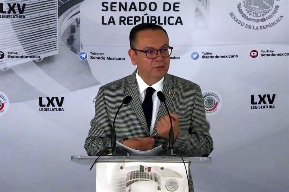 El senador Germán Martínez, del Grupo Plural.