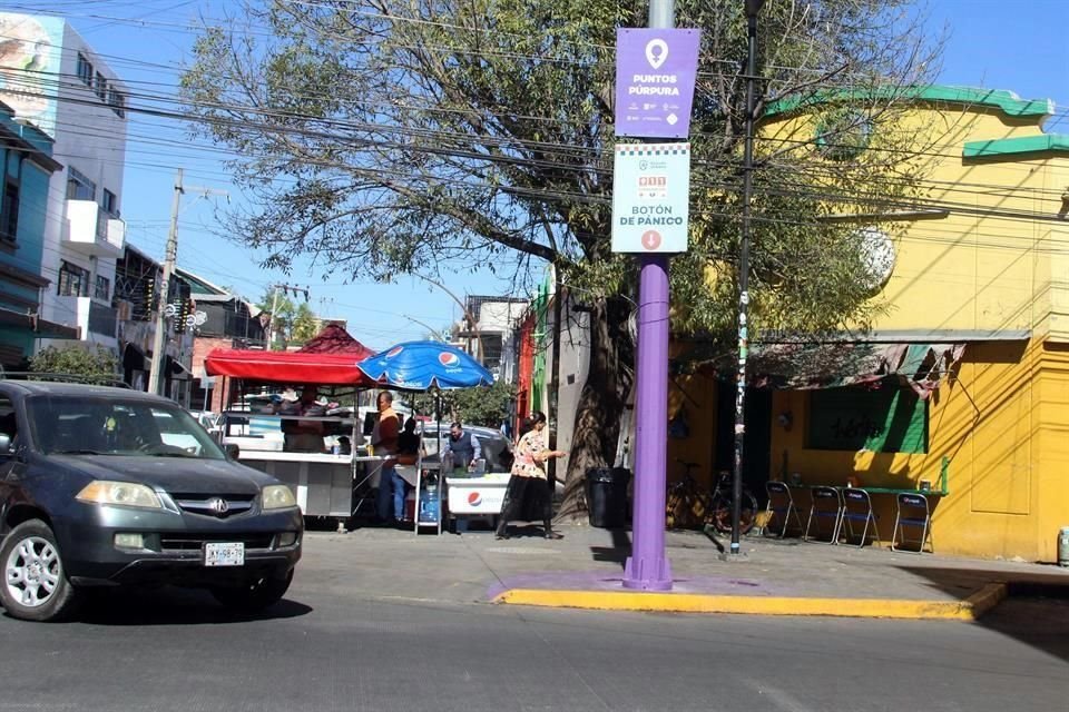 Pocas mujeres han usado los Puntos Púrpura, de acuerdo con comerciantes.