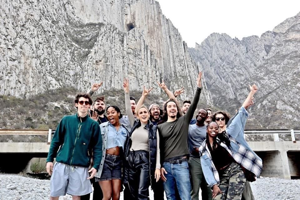 Temprano, los artistas disfrutaron de las bellezas naturales del Parque Ecológico La Huasteca.