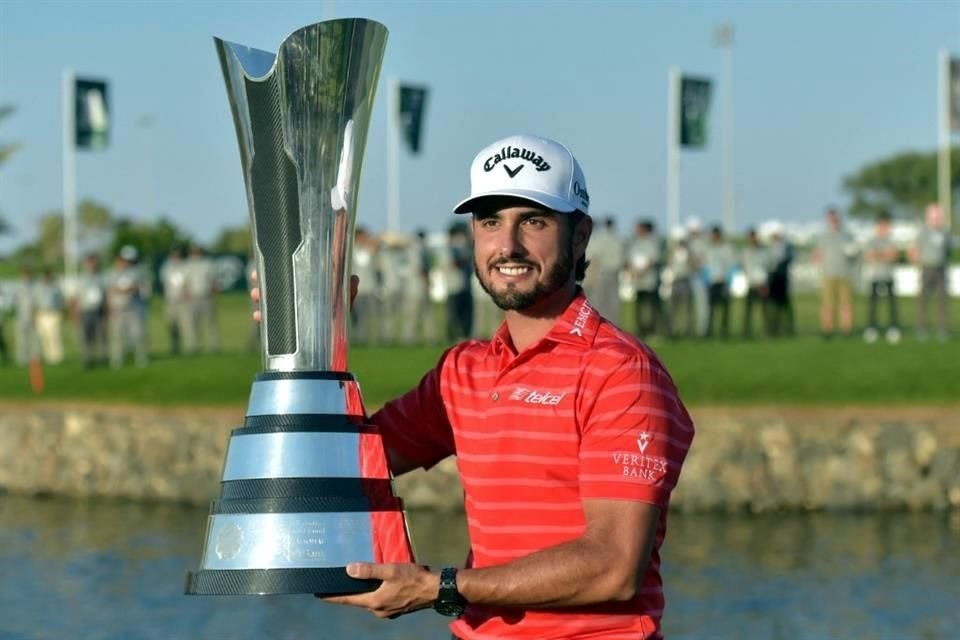 Abraham Ancer está contento en la LIV Golf.