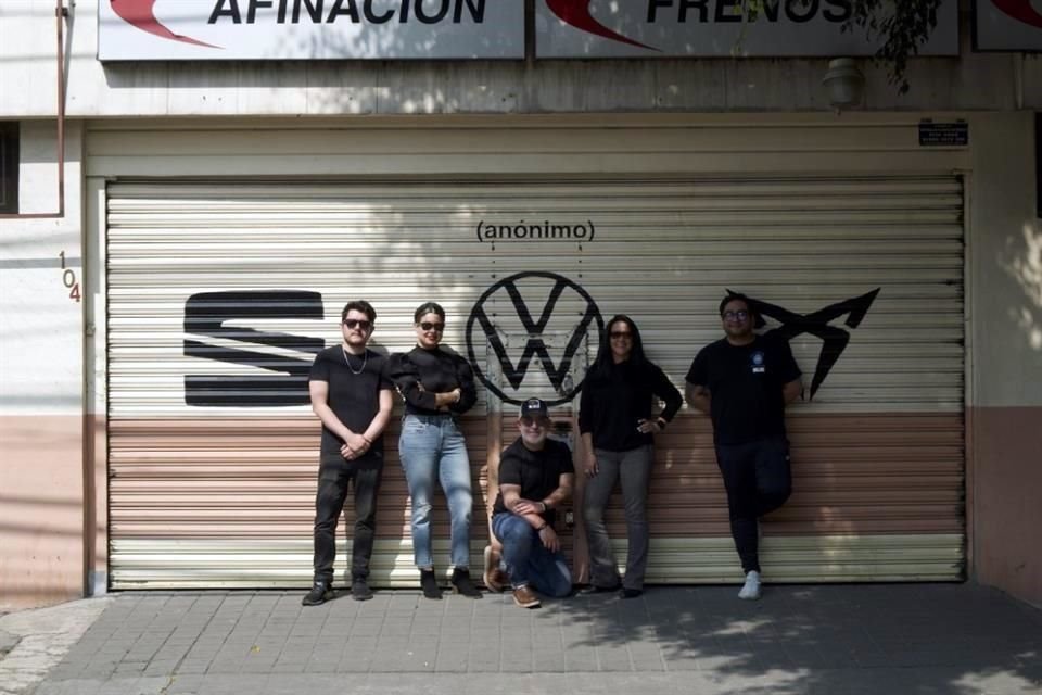 Fernando Ortiz, Rebeca Duarte, Raúl Cardós, Ale Ballesteros y Sergio Villalobos.