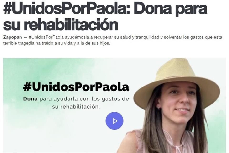 Para solventar los gastos médicos y la rehabilitación de Sandra Paola García, acuchillada presuntamente por su ex pareja sentimental, familiares y amigos están recibiendo apoyo económico.