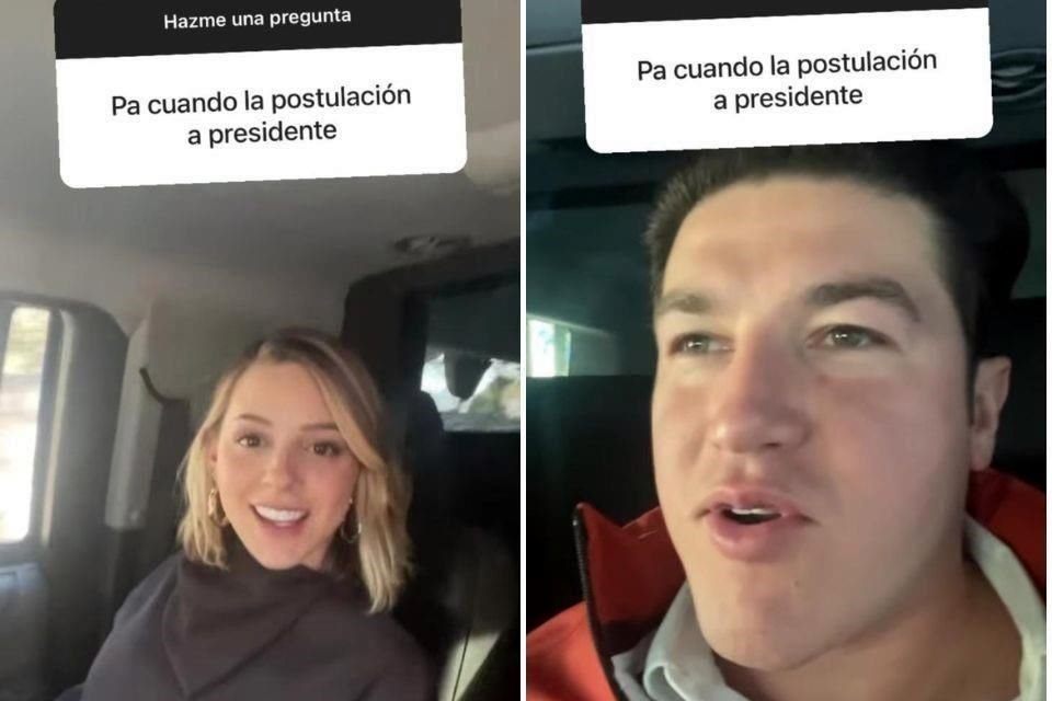 Mariana Rodríguez respondió una de las preguntas hechas al Gobernador en Instagram.