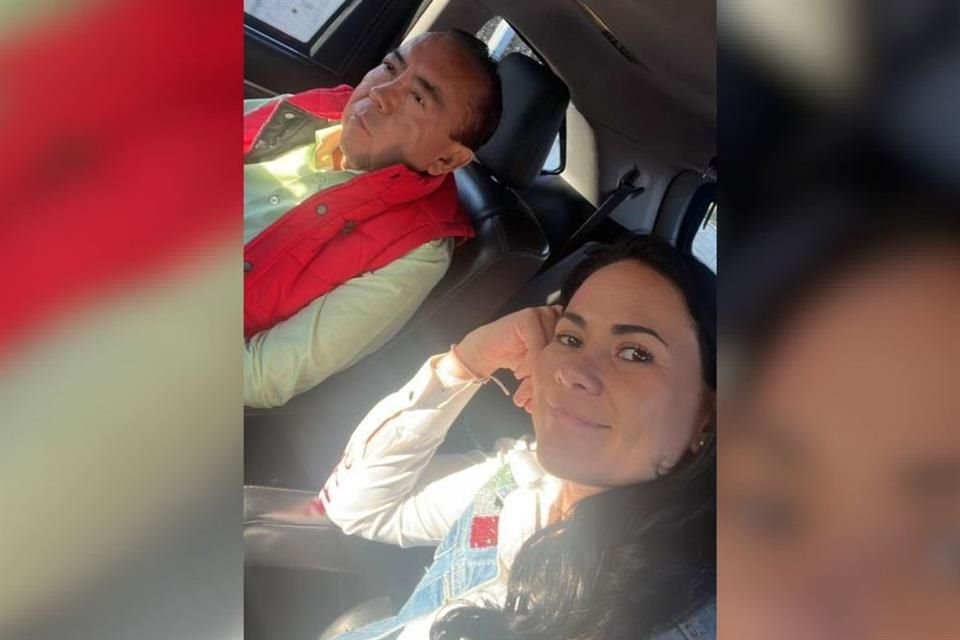 Ismael del Moral y su hija, virtual candidata de Va por México en el Estado de México.