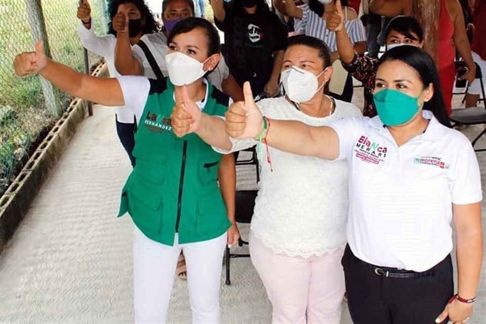 El Partido Verde demandó garantizar seguridad para las dos aspirantes.