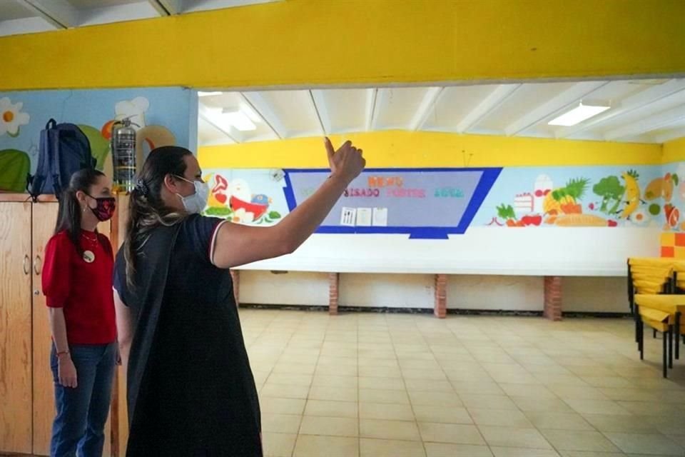 Sheinbaum informó que, hasta el momento, ya avanzó en un 70 por ciento en limpieza de escuelas, de cara al regreso a clases el 7 de junio.