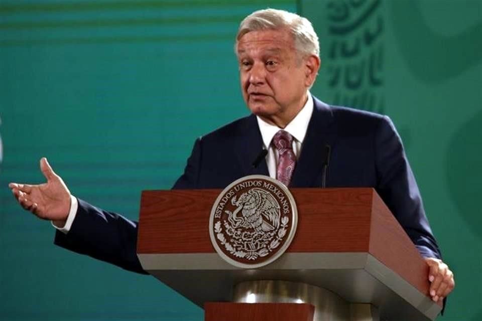 El Presidente habló nuevamente sobre el financiamiento a ONGs opositoras por parte de EU y afirmó que seguirán insistiendo en que se detenga.