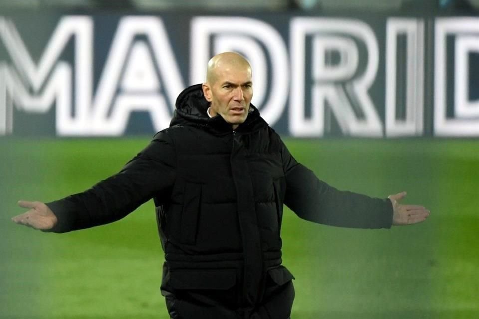 Zidane no se guardó nada contra la directiva del Madrid.