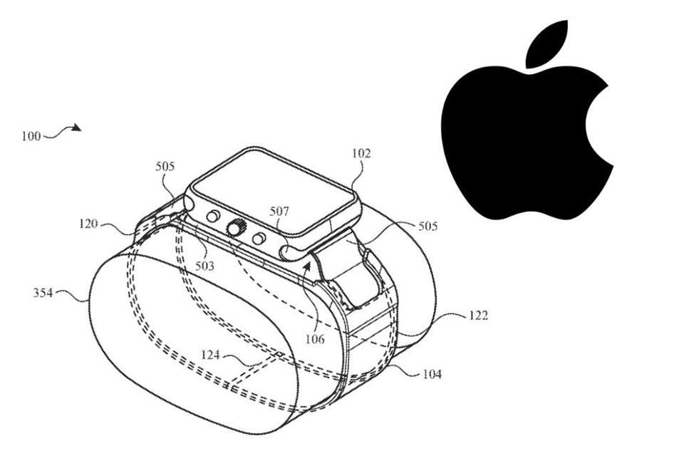 Apple recibió la patente para un modelo de smartwatch con una cámara incorporada, además de un sistema para facilitar su uso.