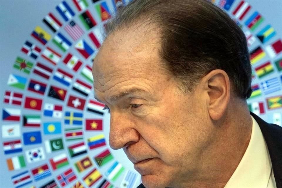 No está claro de inmediato por qué David Malpass, que fue nombrado por el ex presidente estadounidense Donald Trump, se iría un año antes del final de un mandato de cinco años.