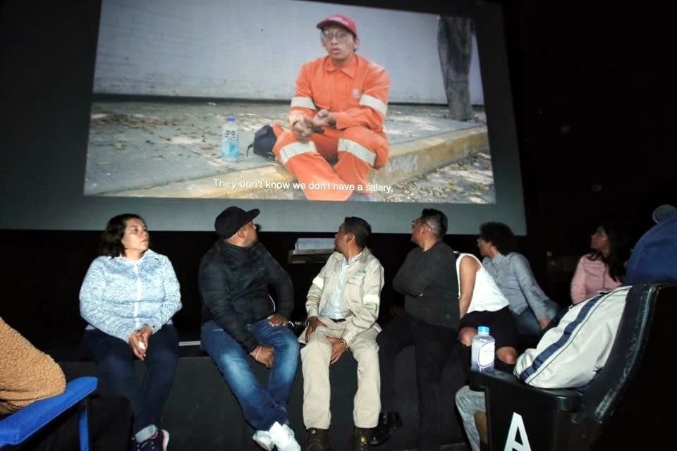 Al evento acudieron los protagonistas del documental.