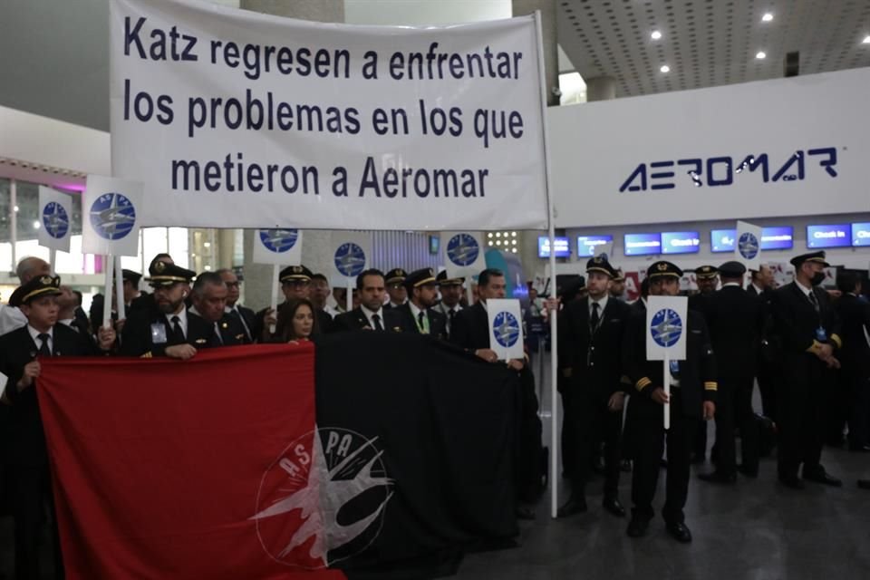 Los trabajadores denunciaron que el propietario de Aeromar, Zvi Katz, a quien calificaron de 'delincuente', ya huyó del País.