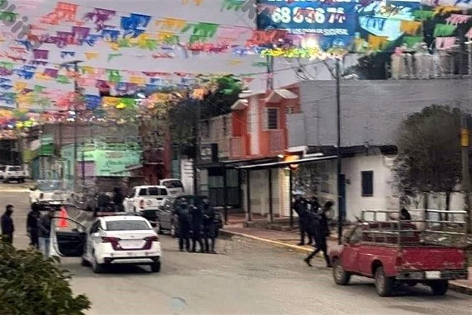 El ataque se registró en la entrada a Ocozocoautla sobre el Bulevar Mahomam, sobre las 5 de la tarde.