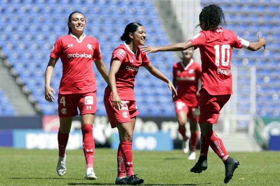 Toluca Femenil ya ganó, pero sólo tiene 4 puntos en el presente torneo.
