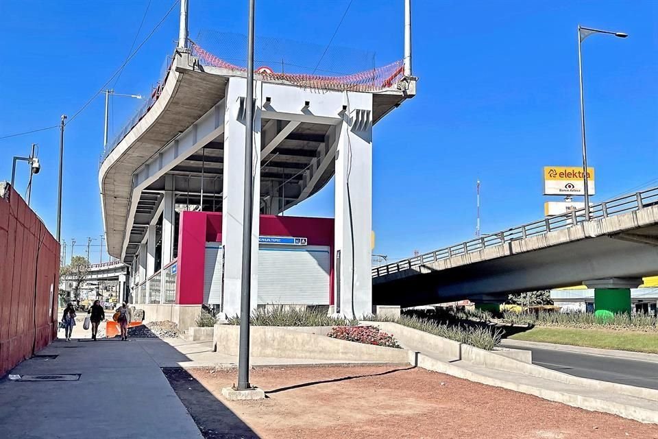 Obras al cruce con Calle Consuelo y próximas conexiones.