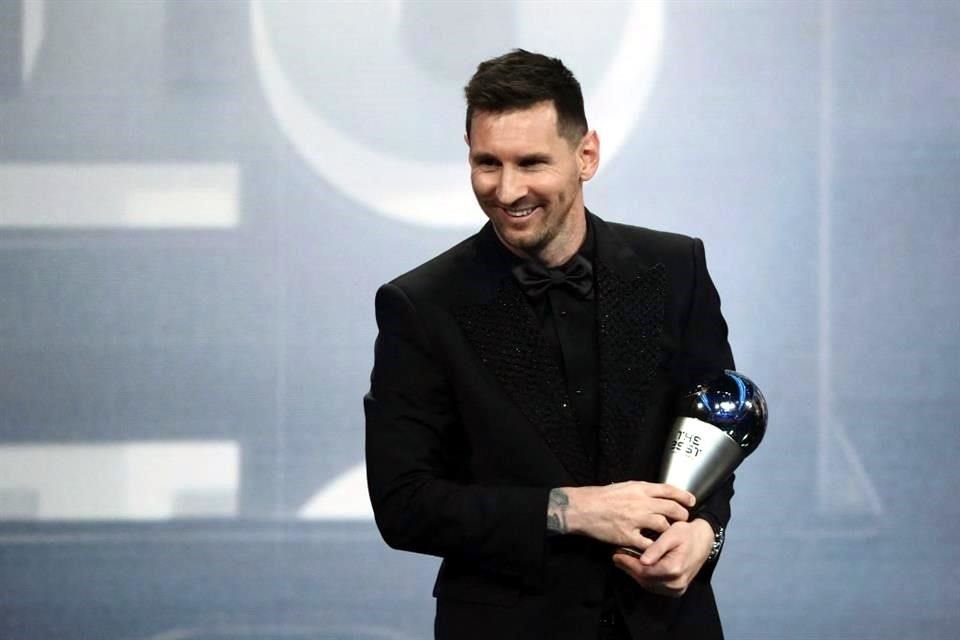 Lionel Messi cerró un gran año con el premio The Best al Mejor Jugador del mundo.