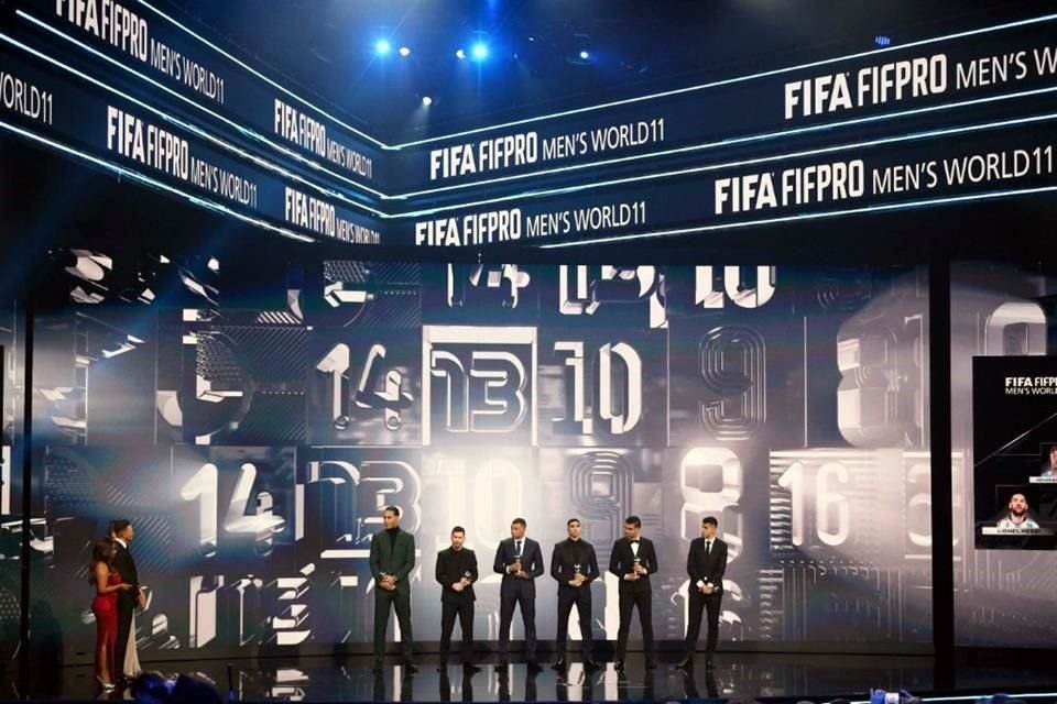 Los mejores futbolistas del mundo se dieron cita en París para la gala del premio The Best, de la FIFA.