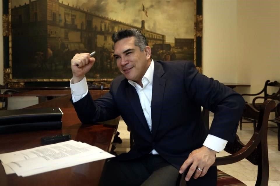 Alejandro Moreno, presidente del PRI.