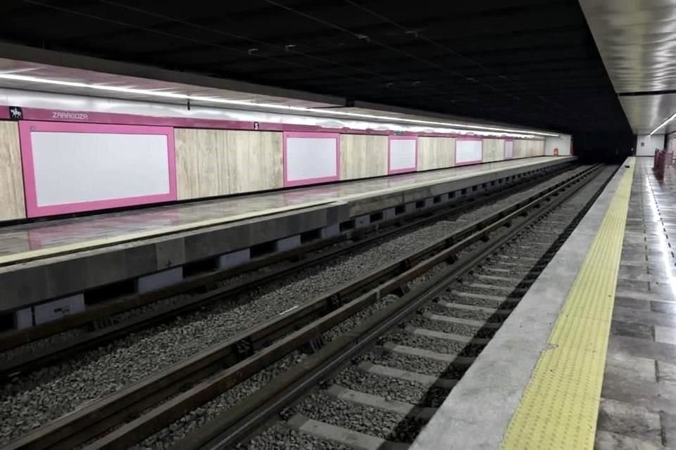 El director del Metro, Guillermo Calderón, hizo entrega de la obra civil del primer tramo de la Línea 1, de Zaragoza a Isabel la Católica.