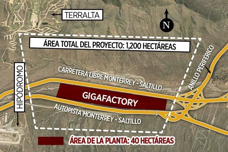 Se proyecta que la planta se ubique en el municipio de Santa Catarina.