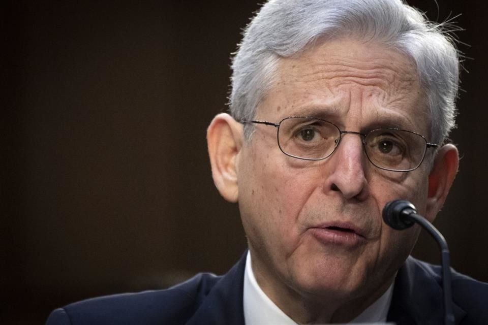 El Procurador General de EU, Merrick Garland, compareció hoy ante el Comité Judicial del Senado.