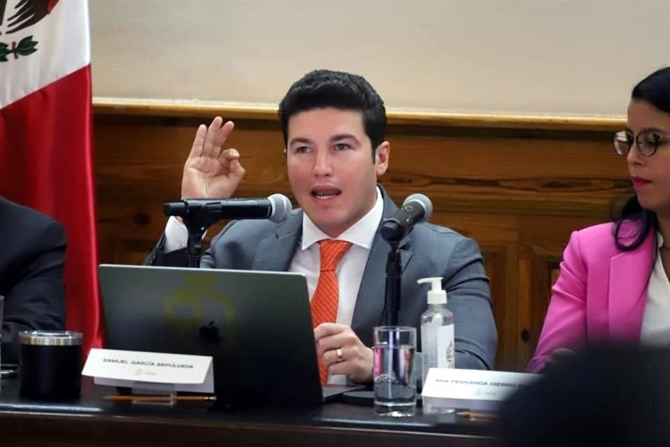 Samuel García, Gobernador de Nuevo León.