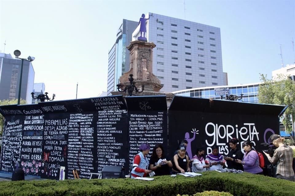 El espacio en la glorieta de Paseo de la Reforma, donde solía estar el monumento de Cristóbal Colón, será compartido por dos figuras.