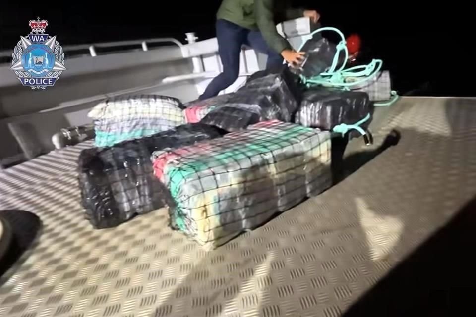 La Policía australiana informó que decomisó 2.4 toneladas de cocaína, con valor de 677 millones de dólares estadounidenses y ligada a un cártel mexicano.