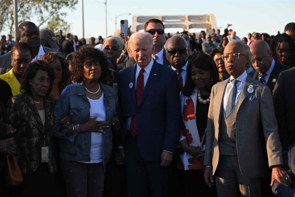 El Presidente Joe Biden visitó el Puente de Edmund Pettus en Selma, Alabama.