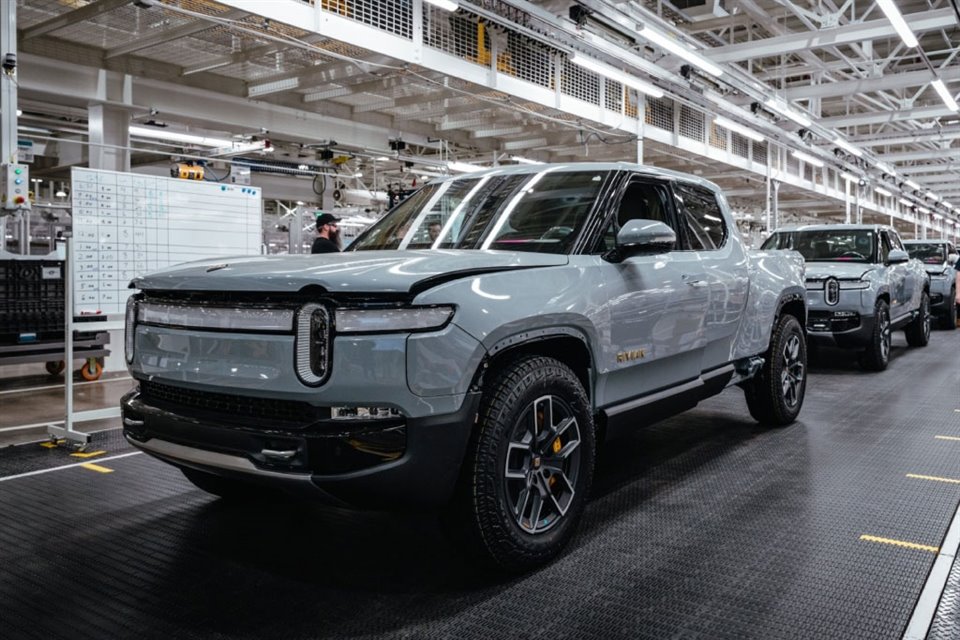 También la camioneta R1T de Rivian Automotive Inc.