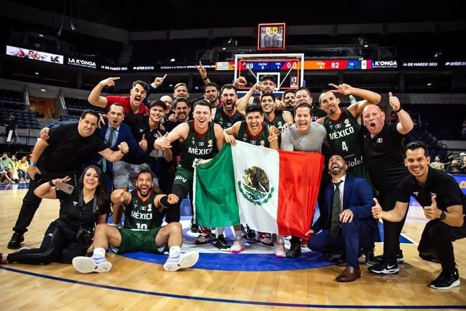 México conquistó en Uruguay el pase al próximo Mundial de Basquetbol.