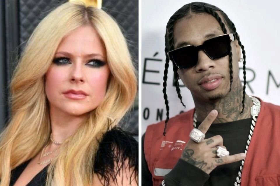 Avril Lavigne está saliendo con el rapero Tyga, a solo dos semanas de terminar su relación con su prometido.