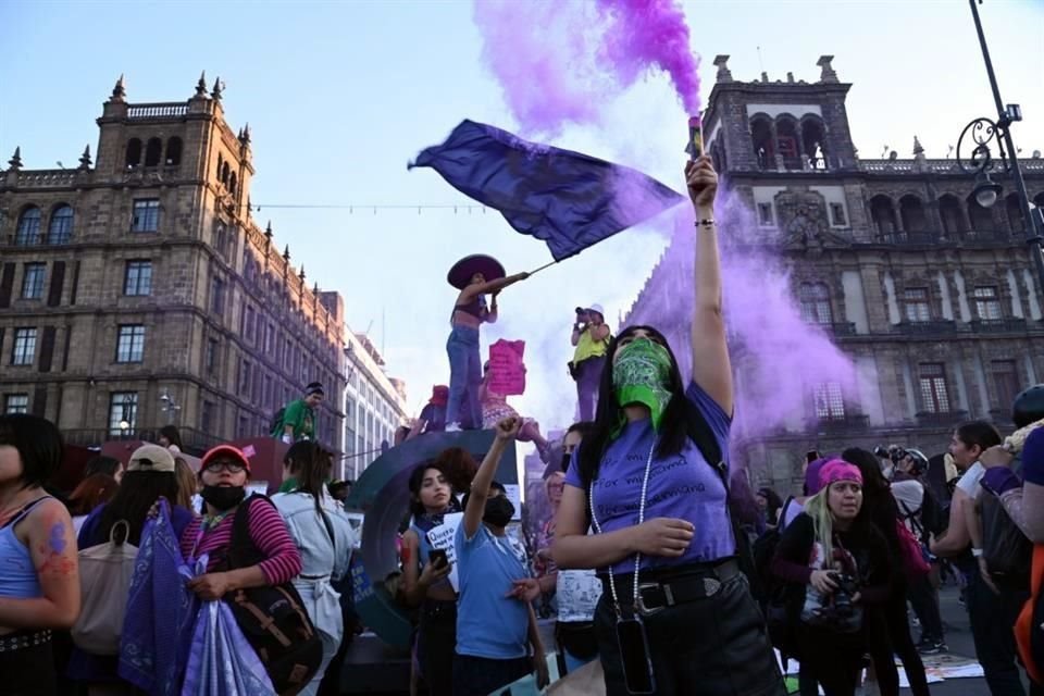 La de ayer fue la marcha de las muchas marchas en contra de la violencia de género.