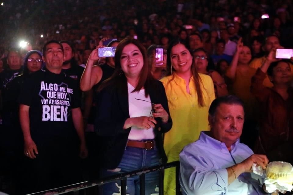 Los asistentes quedaron satisfechos con el repertorio del grupo español.