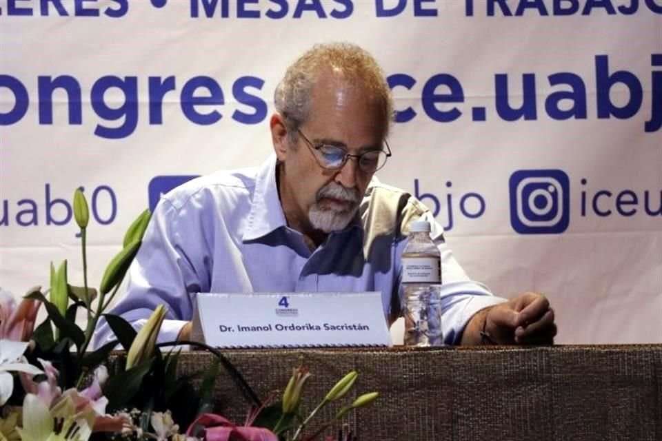 El académico Imanol Ordorika cuestionó que Morena pretenda imponer, de forma unilateral, un plan para elegir Rector en la UNAM.