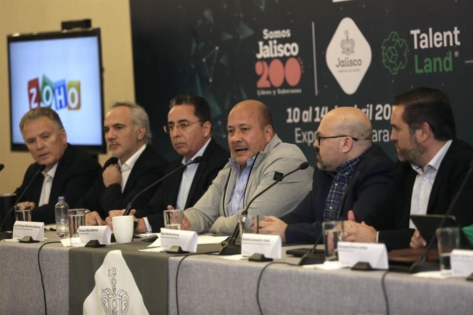 El Gobernador Enrique Alfaro encabezó la presentación de la edición 2023 de Talent Land.