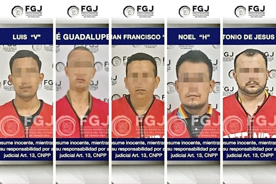 La FGJE de Tamaulipas dijo que los ahora detenidos recibieron inicialmente trato de víctimas.