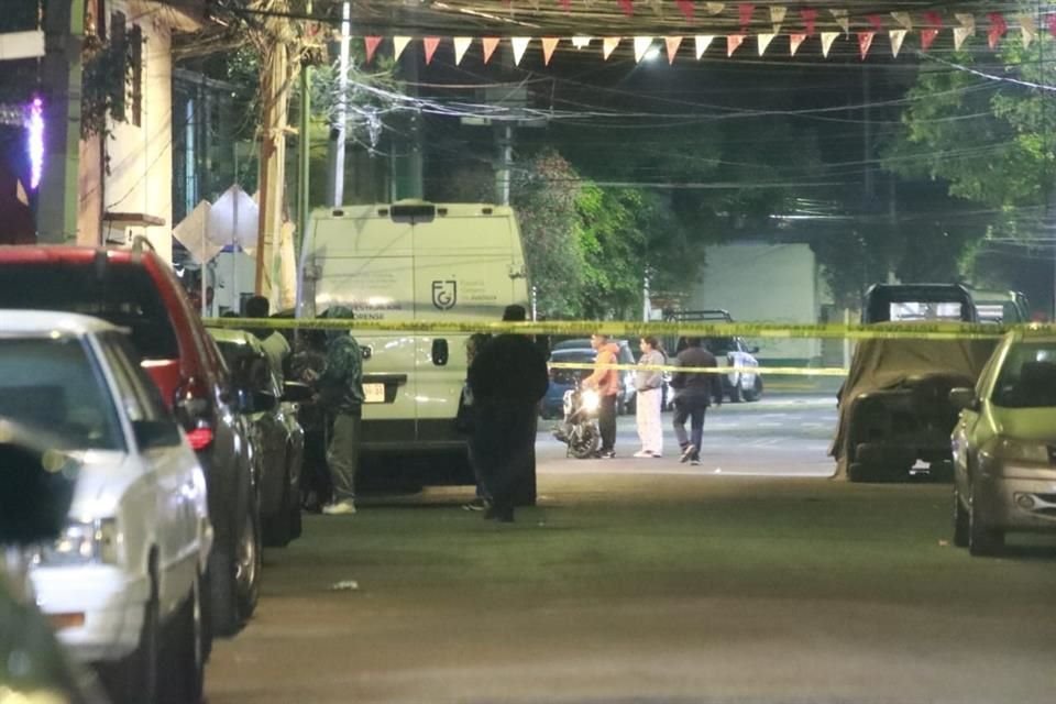 Fue en la Colonia San Sebastián donde vecinos escucharon disparos sobre la calle Hidalgo y su cruce con San Sebastián.