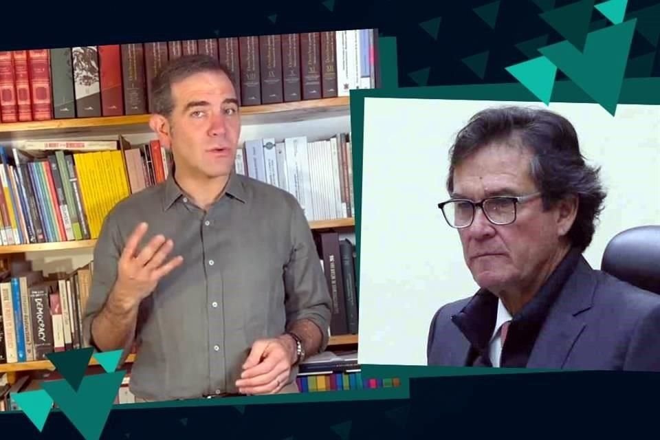 El presidente del INE, Lorenzo Córdova, celebró el 'primer revés jurídico' del Plan B que ordenó la reinstalación de Edmundo Jacobo, secretario ejecutivo del órgano electoral.