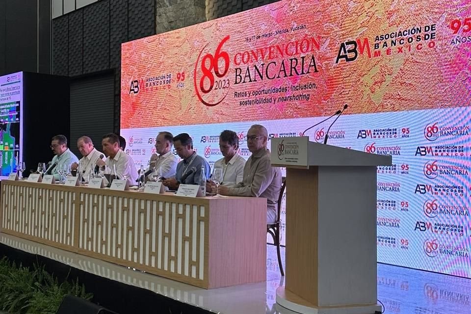 La ABM celebra la Convención Bancaria 86 en Mérida, Yucatán.