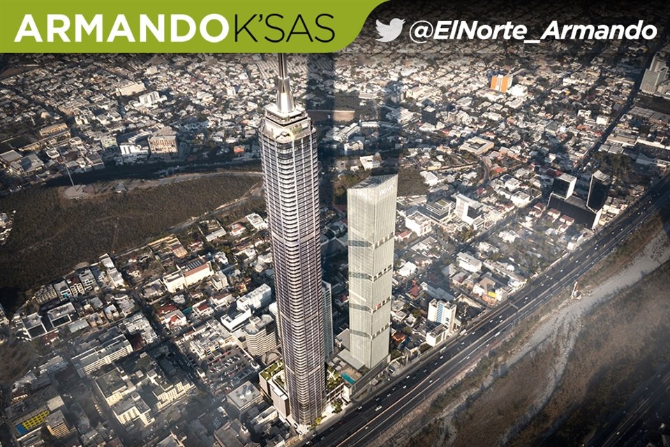 La llegada de Torre Rise reteconfirmará el liderato de los inmuebles de Nuevo León como los más altos del País.