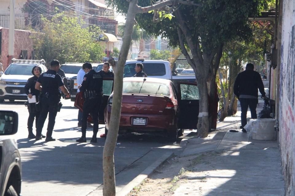 La agresión ocurrió en la Calle Teresa Reynoso, cerca de Mercedes Celis.