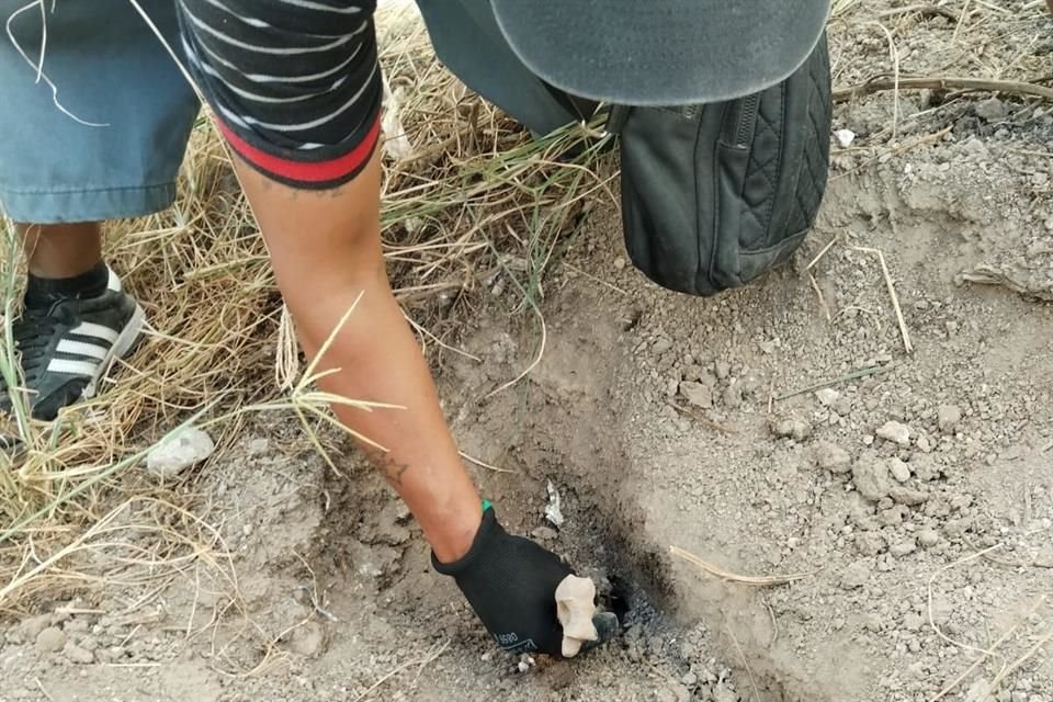 La búsqueda la hicieron el colectivo Buscando Corazones de Jalisco, Madres Buscadoras de Sonora y familiares de desaparecidos.