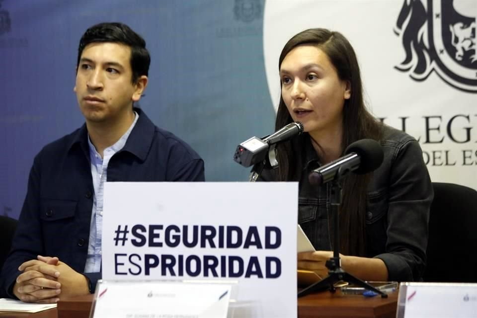 La diputada Susana de la Rosa impulsa iniciativa que permitiría blindar presupuesto para seguridad en Jalisco.