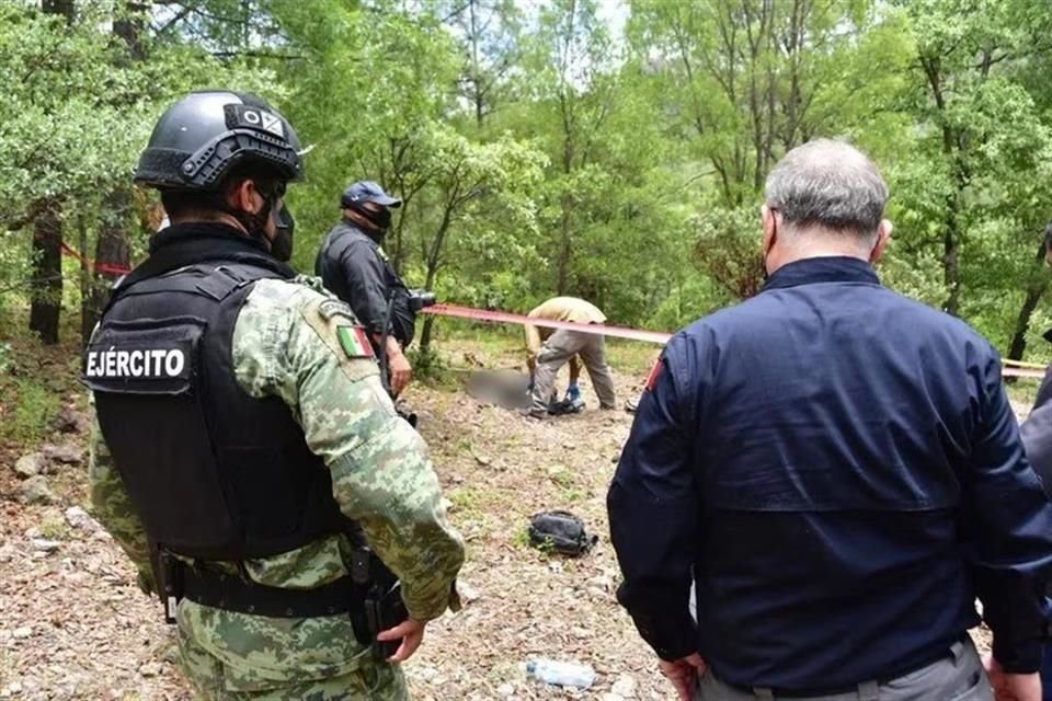 Sedena colaboró en búsqueda de cuerpos de víctimas del 'Chueco' en Cerocahui.