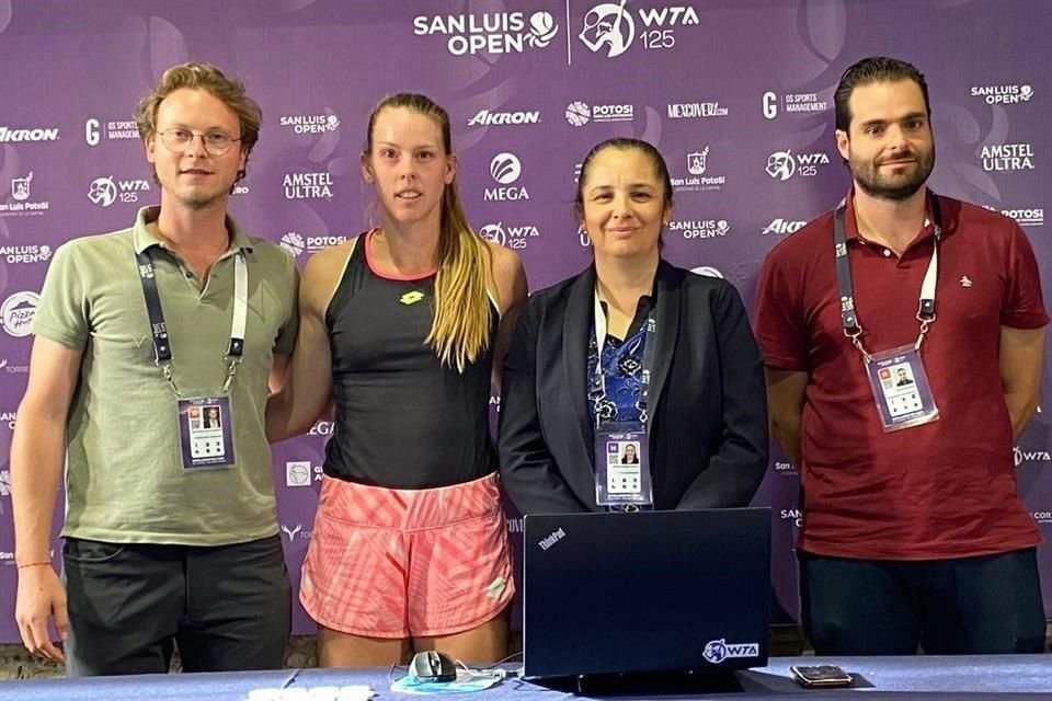 La griega Despina Papamichail estuvo presente en el torneo.