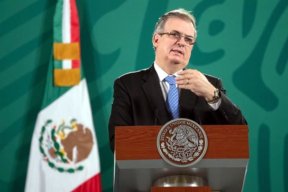 Marcelo Ebrard negó que se haya hablado sobre financiamiento a ONG en conversación entre AMLO y Kama Harris, como dijo Vicepresidenta de EU.