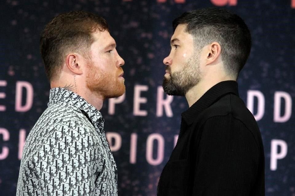 Saúl 'Canelo' Álvarez y John Ryder esperan protagonizar la 'pelea del año'.