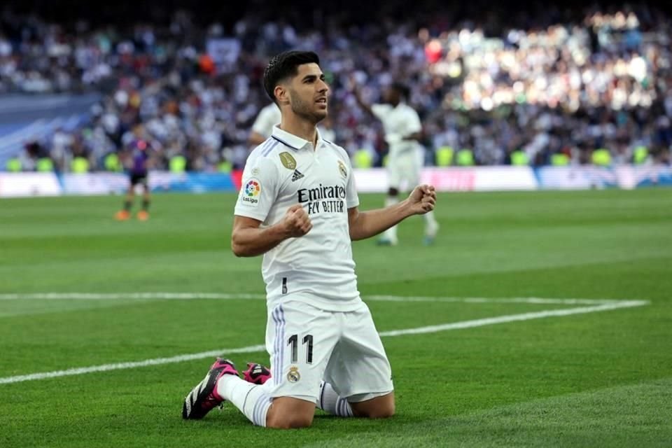 Marco Asensio puso el quinto tanto.